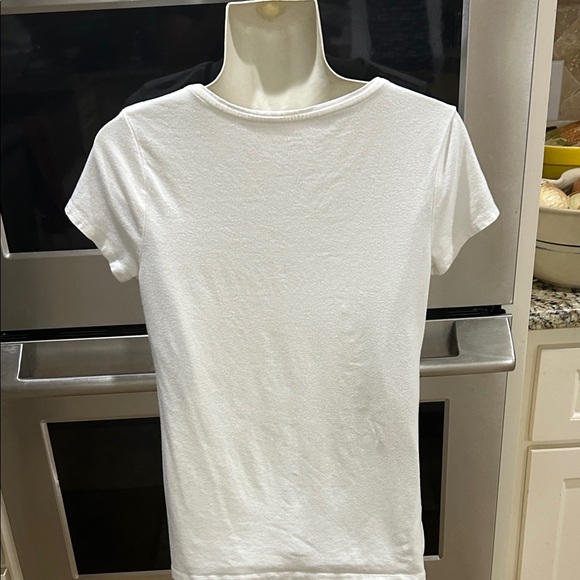 Apt. 9 White Short Sleeve Tee - Picture 4 of 11